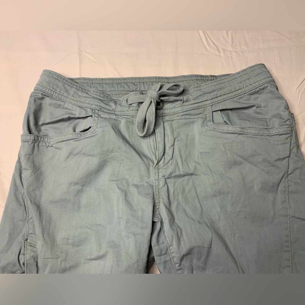 Black Diamond women’s size 12 Credo Hiking / Climbing Drawstring gray pants